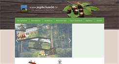 Desktop Screenshot of jagdschule24.de